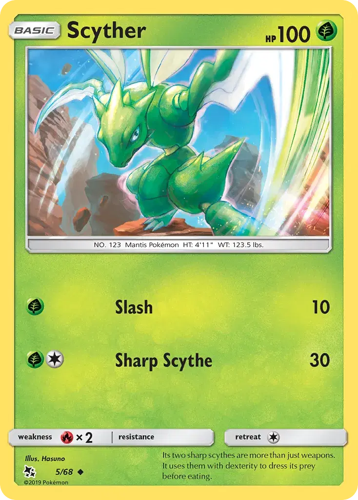Scyther Hidden Fates 5