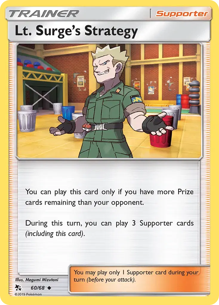 Lt. Surge's Strategy Hidden Fates 60