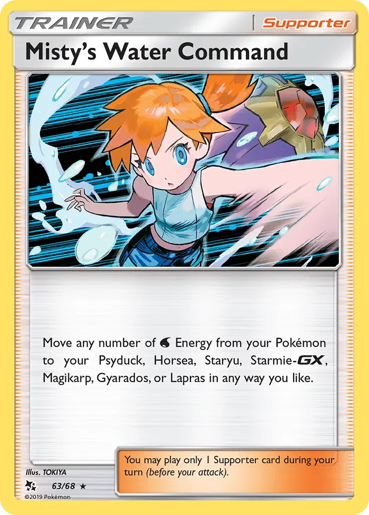 Misty's Water Command Hidden Fates 63
