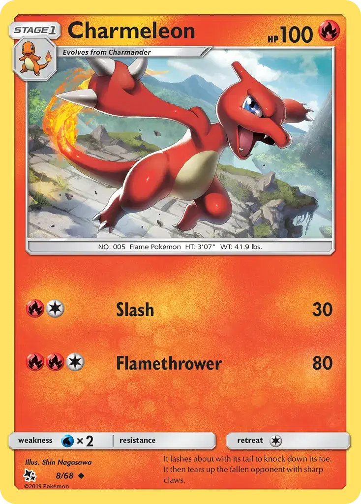 Charmeleon Hidden Fates 8