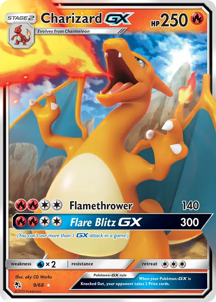Charizard-GX Hidden Fates 9