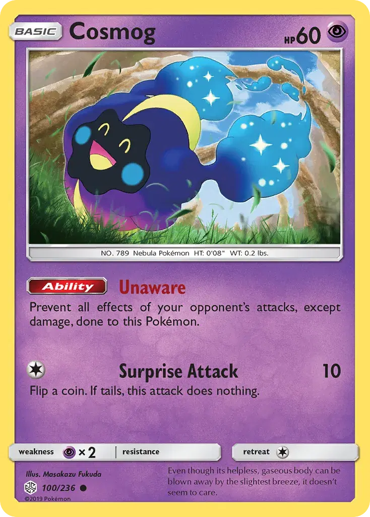 Cosmog Cosmic Eclipse 100