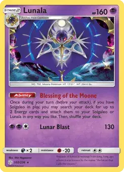 Lunala Cosmic Eclipse