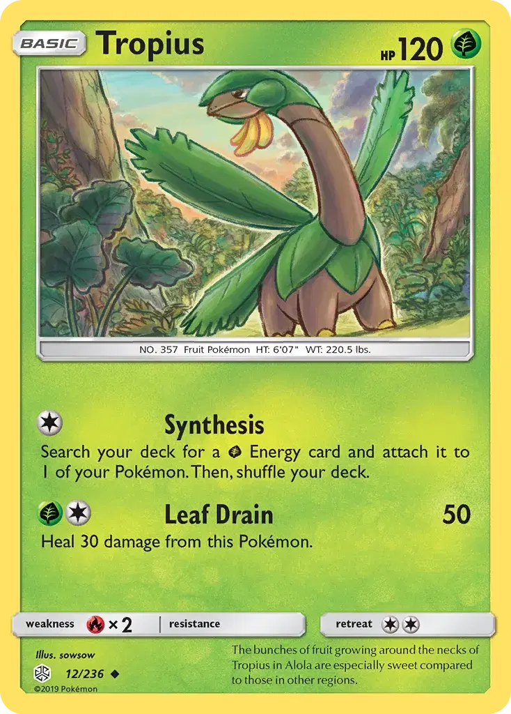 Tropius Cosmic Eclipse 12