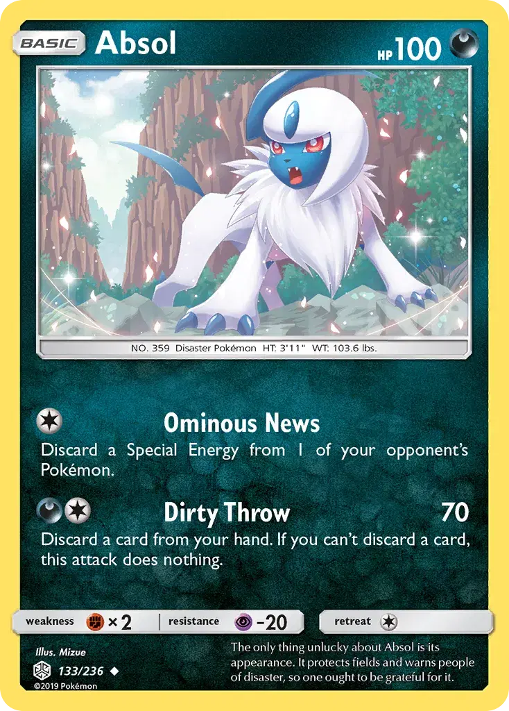 Absol Cosmic Eclipse 133