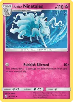 Alolan Ninetales Cosmic Eclipse