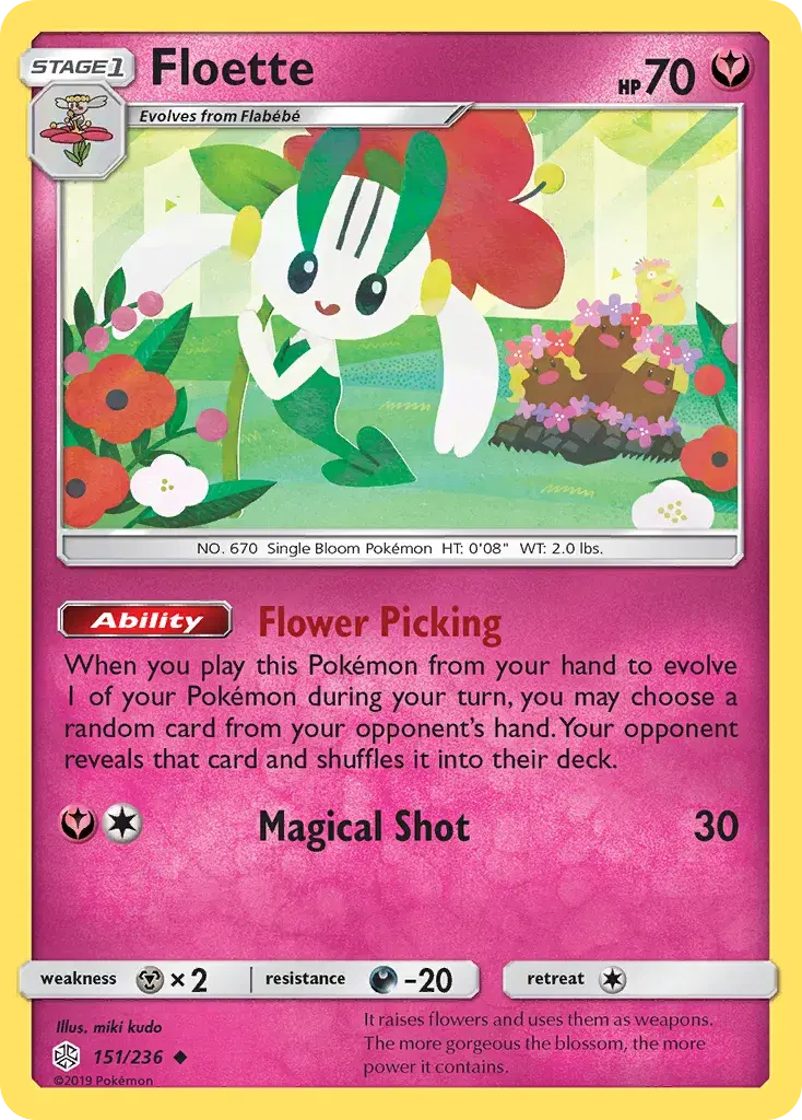Floette Cosmic Eclipse 151
