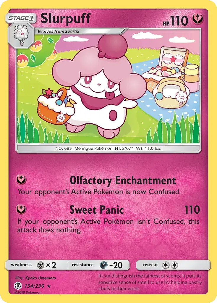 Slurpuff Cosmic Eclipse 154