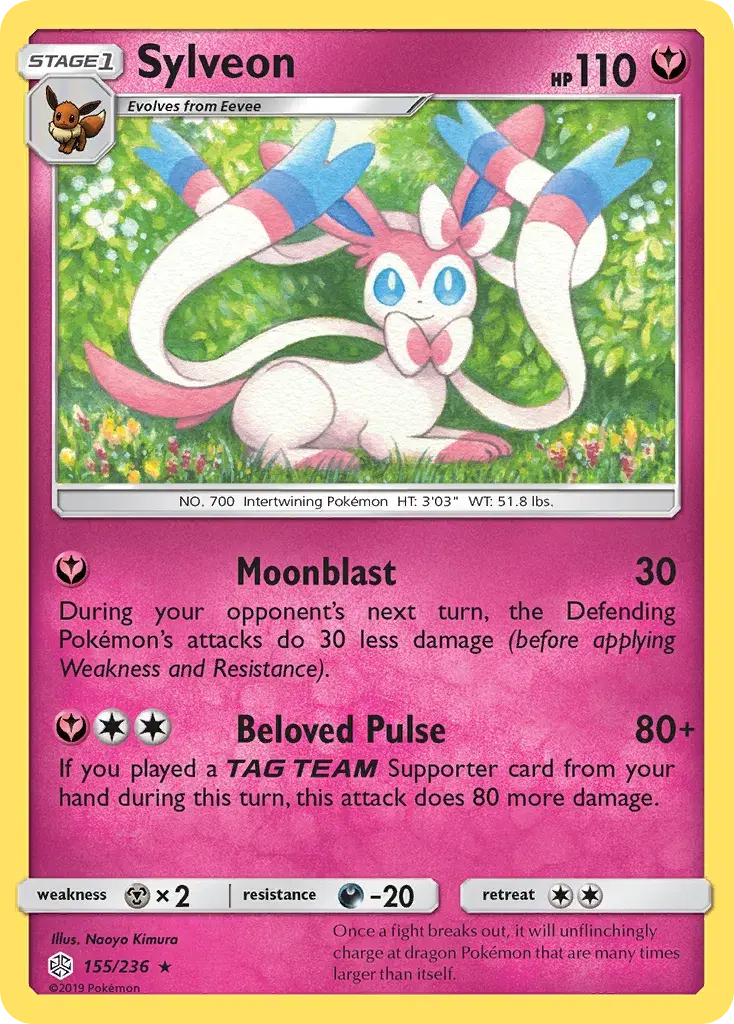 Sylveon Cosmic Eclipse 155