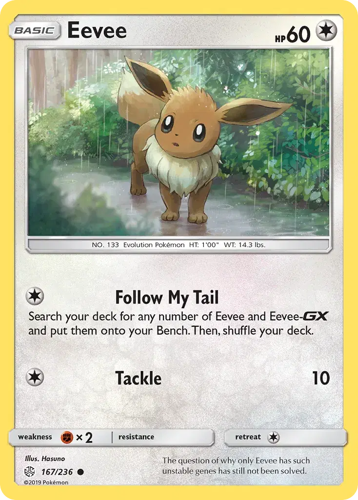 Eevee Cosmic Eclipse 167