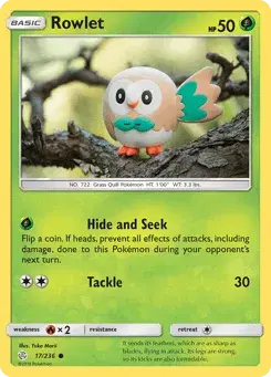 Rowlet Cosmic Eclipse