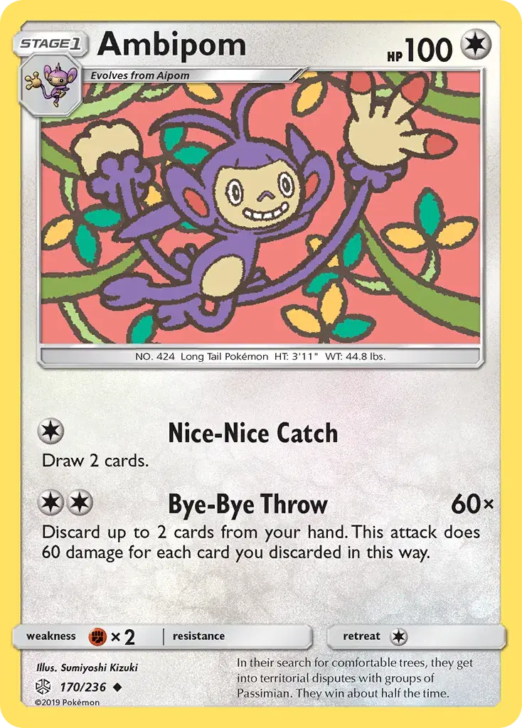 Ambipom Cosmic Eclipse 170