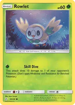 Rowlet Cosmic Eclipse