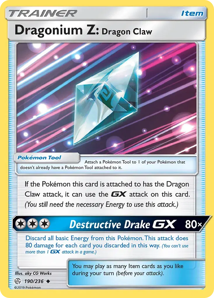 Dragonium Z: Dragon Claw Cosmic Eclipse 190