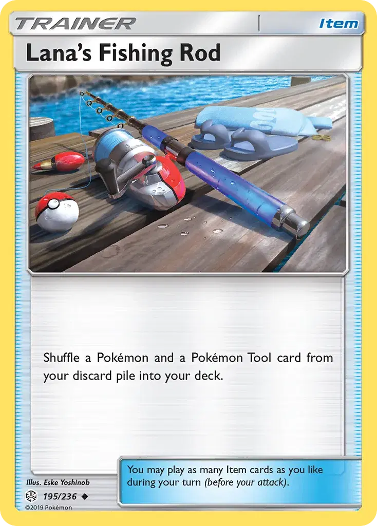 Lana's Fishing Rod Cosmic Eclipse 195