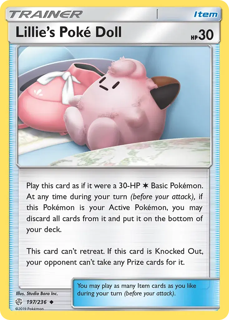 Lillie's Poké Doll Cosmic Eclipse 197