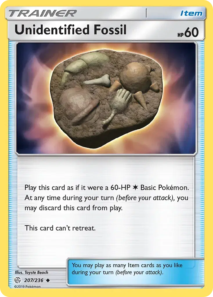 Unidentified Fossil Cosmic Eclipse 207