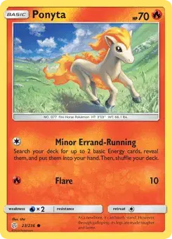 Ponyta Cosmic Eclipse