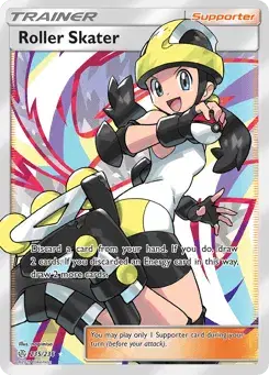 Roller Skater Cosmic Eclipse