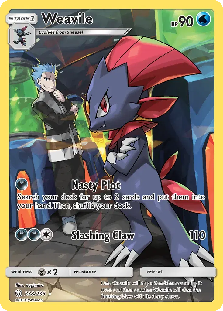 Weavile Cosmic Eclipse 238