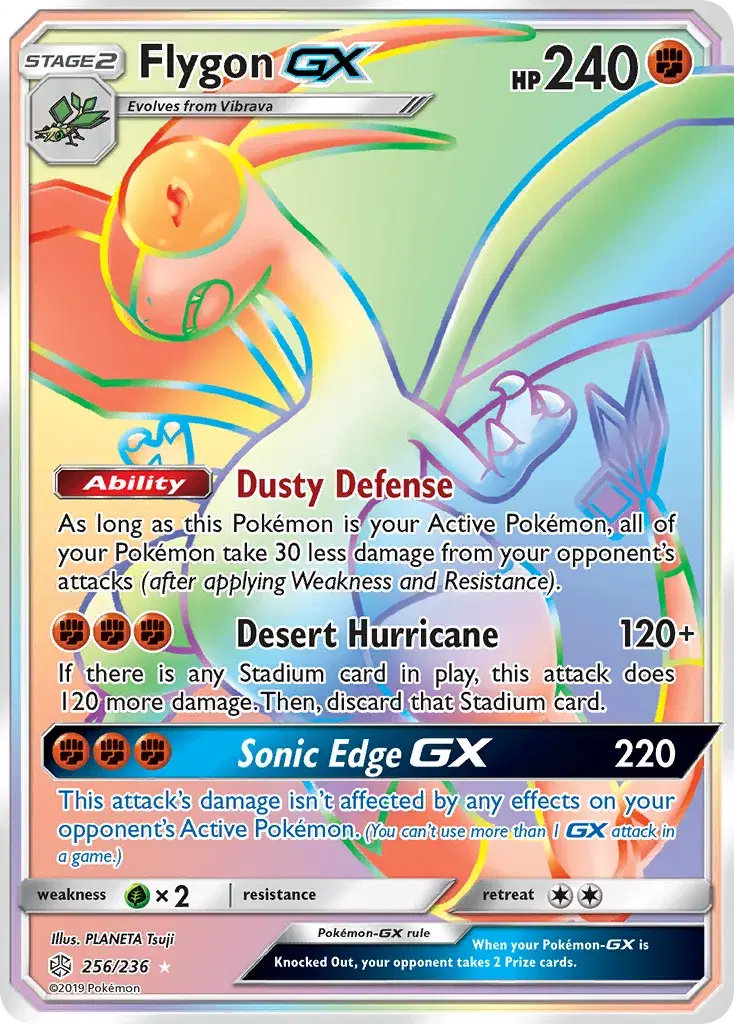 Flygon-GX Cosmic Eclipse 256