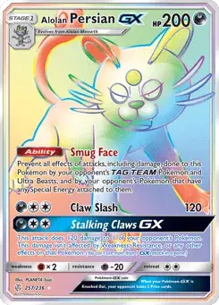 Alolan Persian-GX Cosmic Eclipse