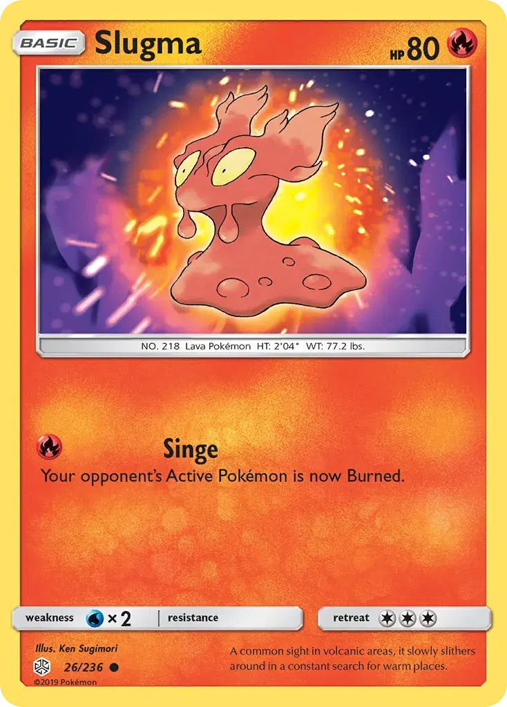 Slugma Cosmic Eclipse 26