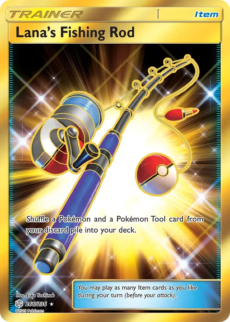 Lana's Fishing Rod Cosmic Eclipse 266