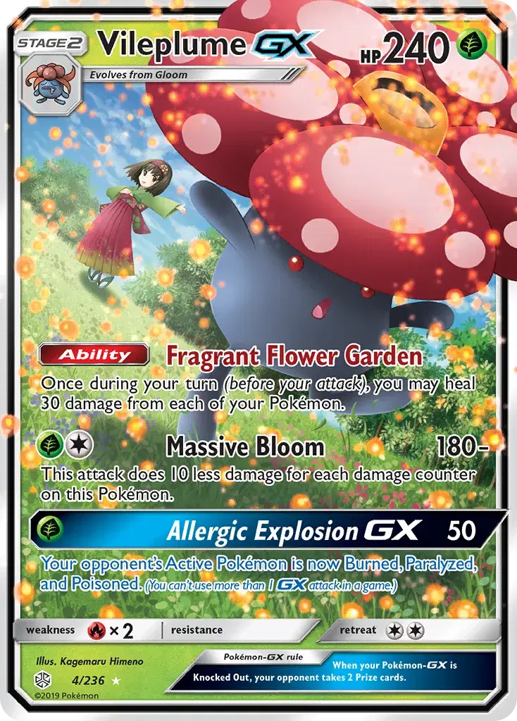 Vileplume-GX Cosmic Eclipse 4