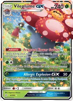 Vileplume-GX Cosmic Eclipse