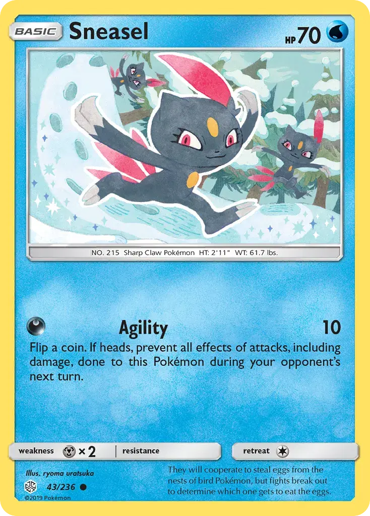 Sneasel Cosmic Eclipse 43