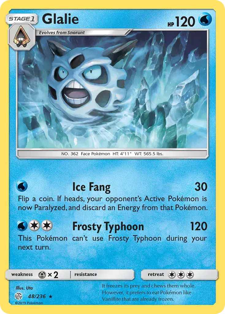 Glalie Cosmic Eclipse 48