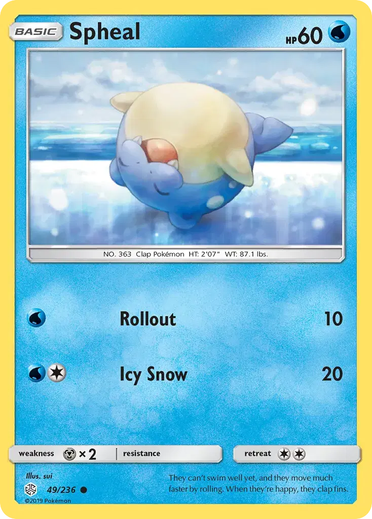 Spheal Cosmic Eclipse 49