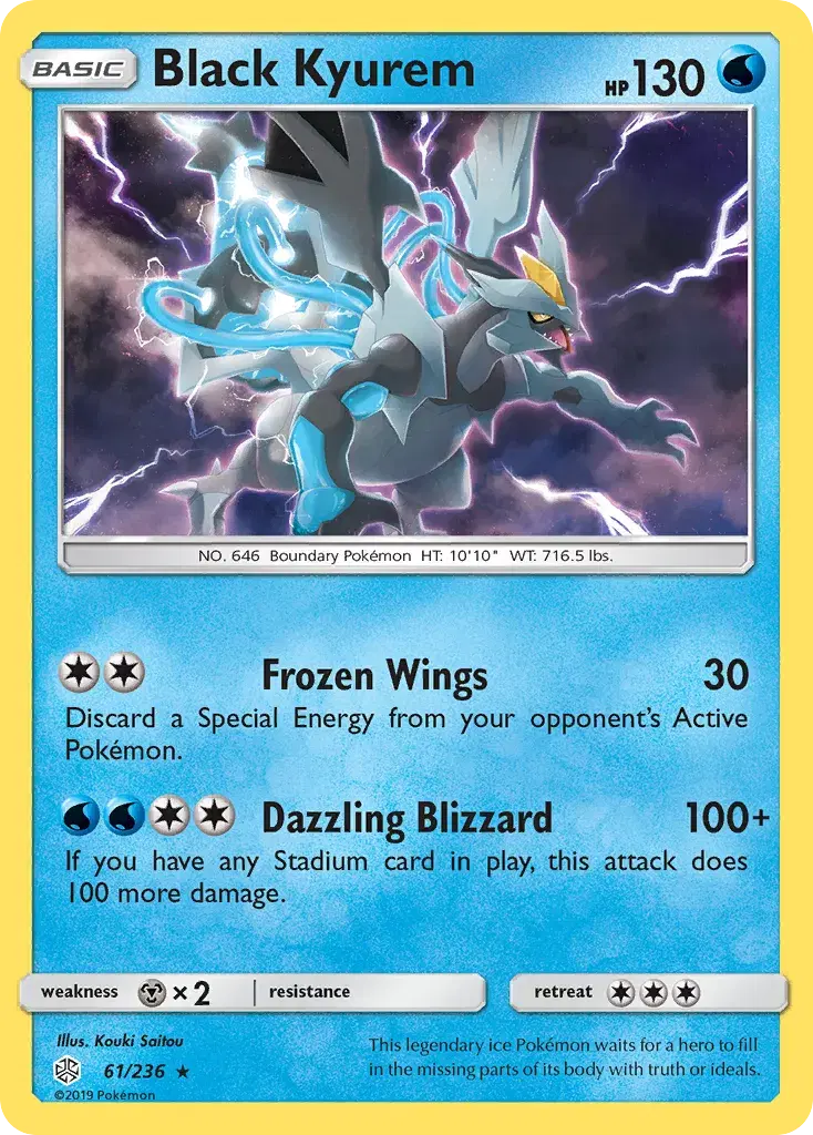 Black Kyurem Cosmic Eclipse 61