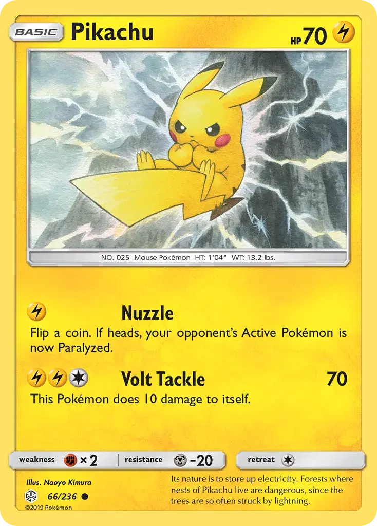 Pikachu Cosmic Eclipse 66