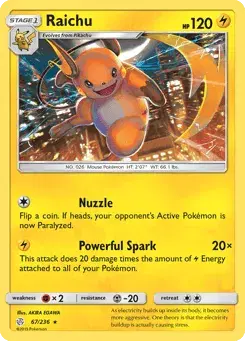 Raichu Cosmic Eclipse
