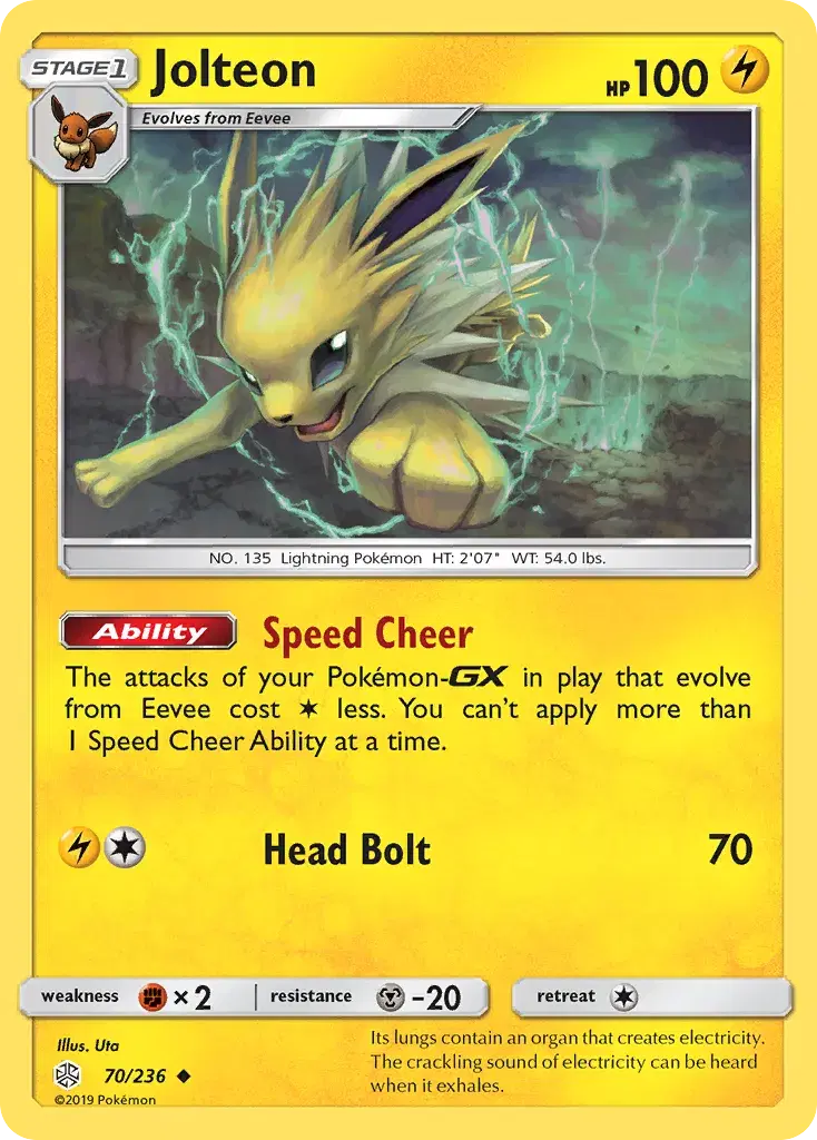 Jolteon Cosmic Eclipse 70