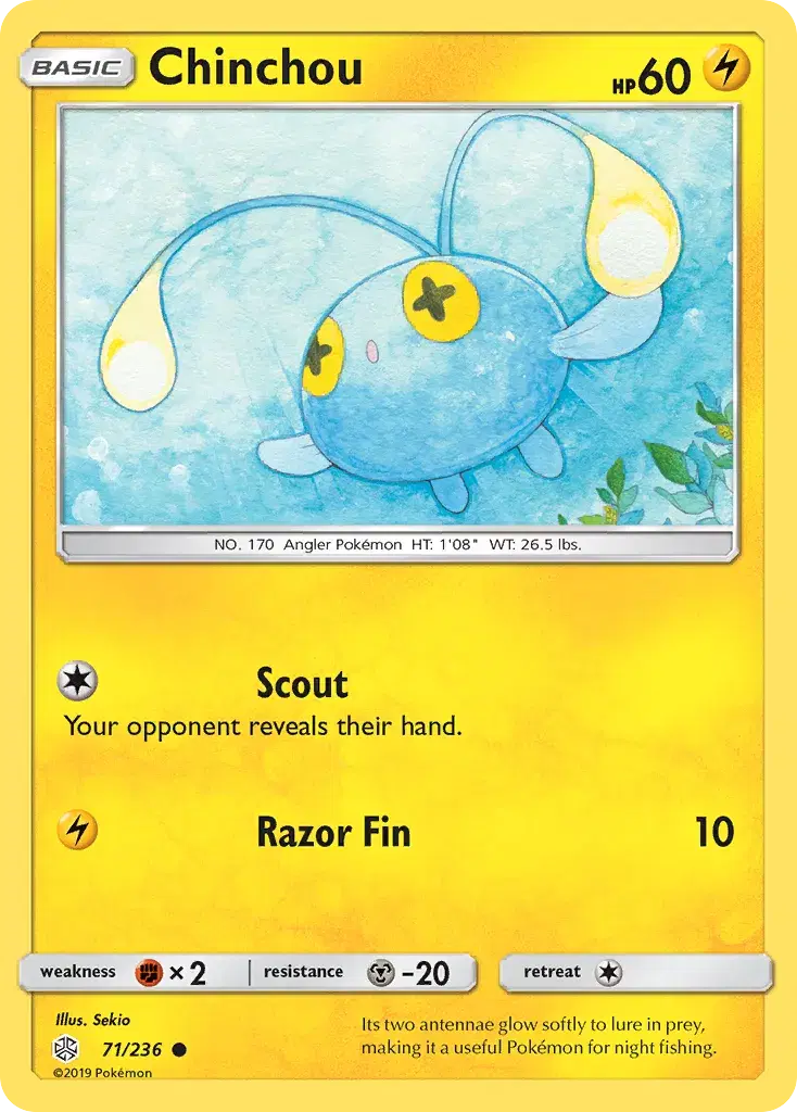 Chinchou Cosmic Eclipse 71
