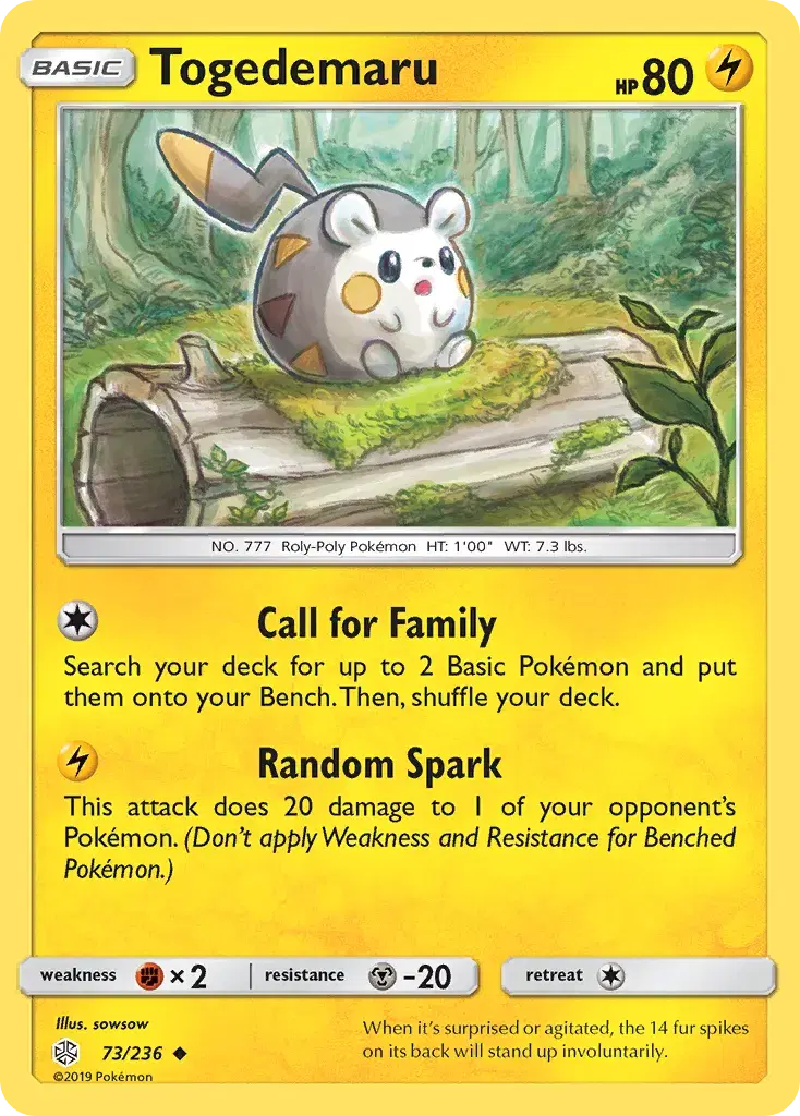 Togedemaru Cosmic Eclipse 73