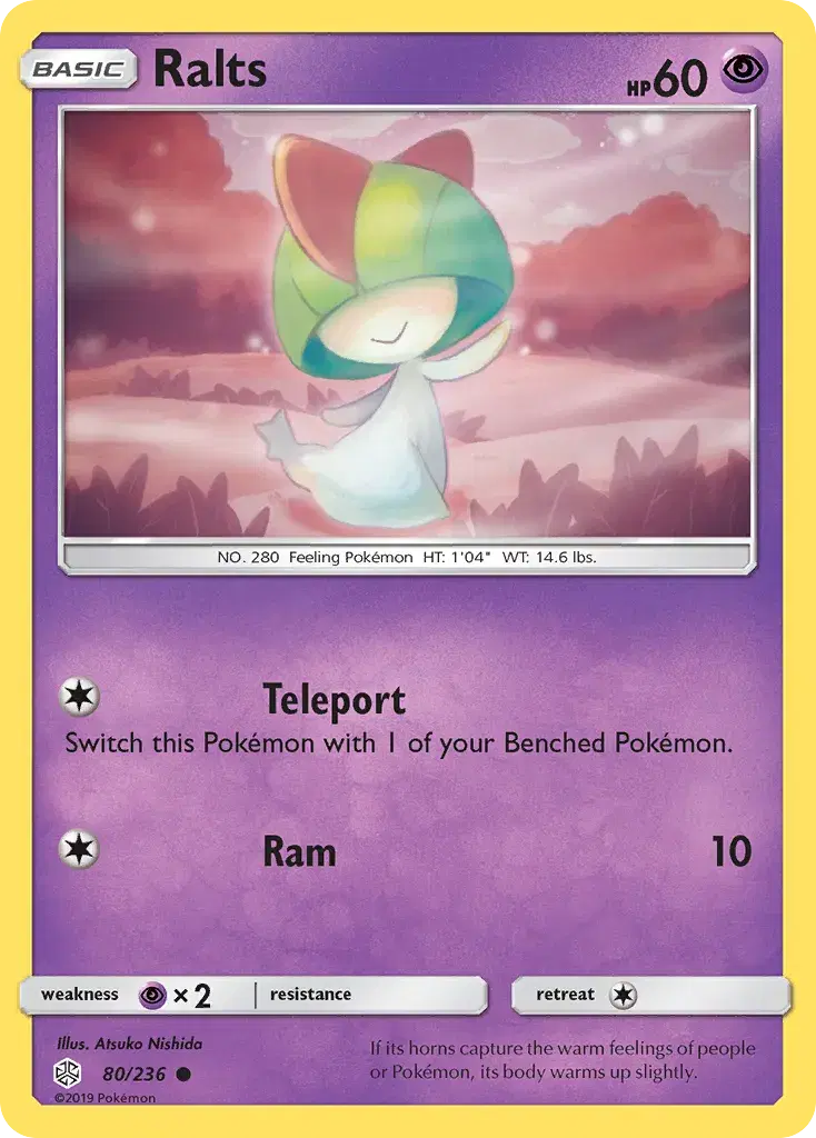 Ralts Cosmic Eclipse 80