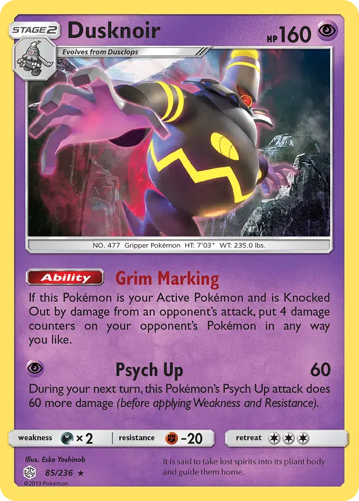 Dusknoir Cosmic Eclipse 85