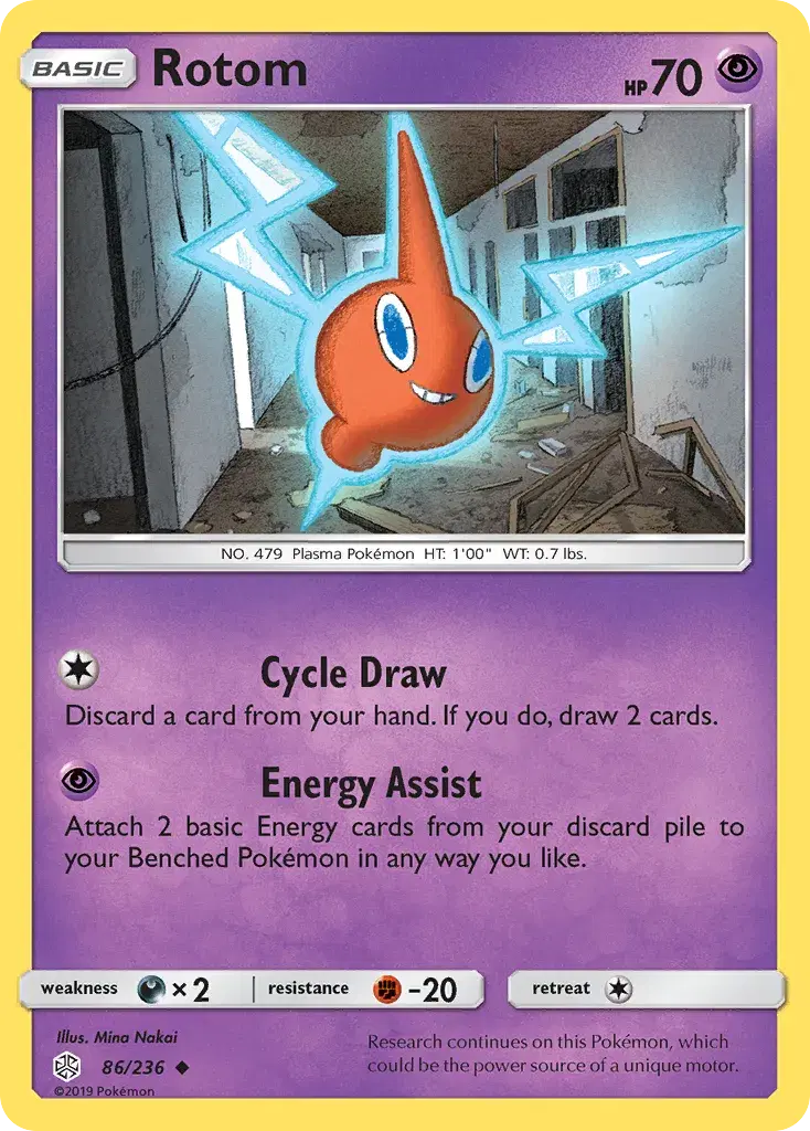 Rotom Cosmic Eclipse 86