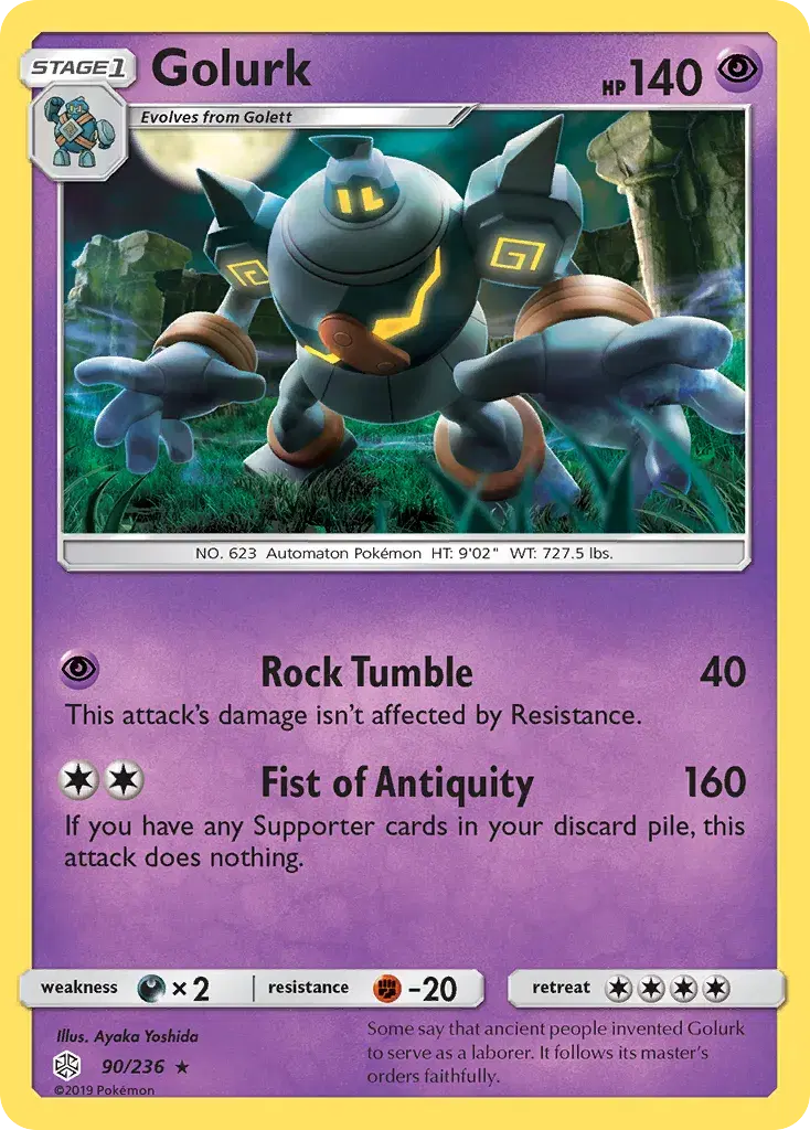Golurk Cosmic Eclipse 90