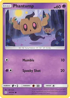 Phantump Cosmic Eclipse