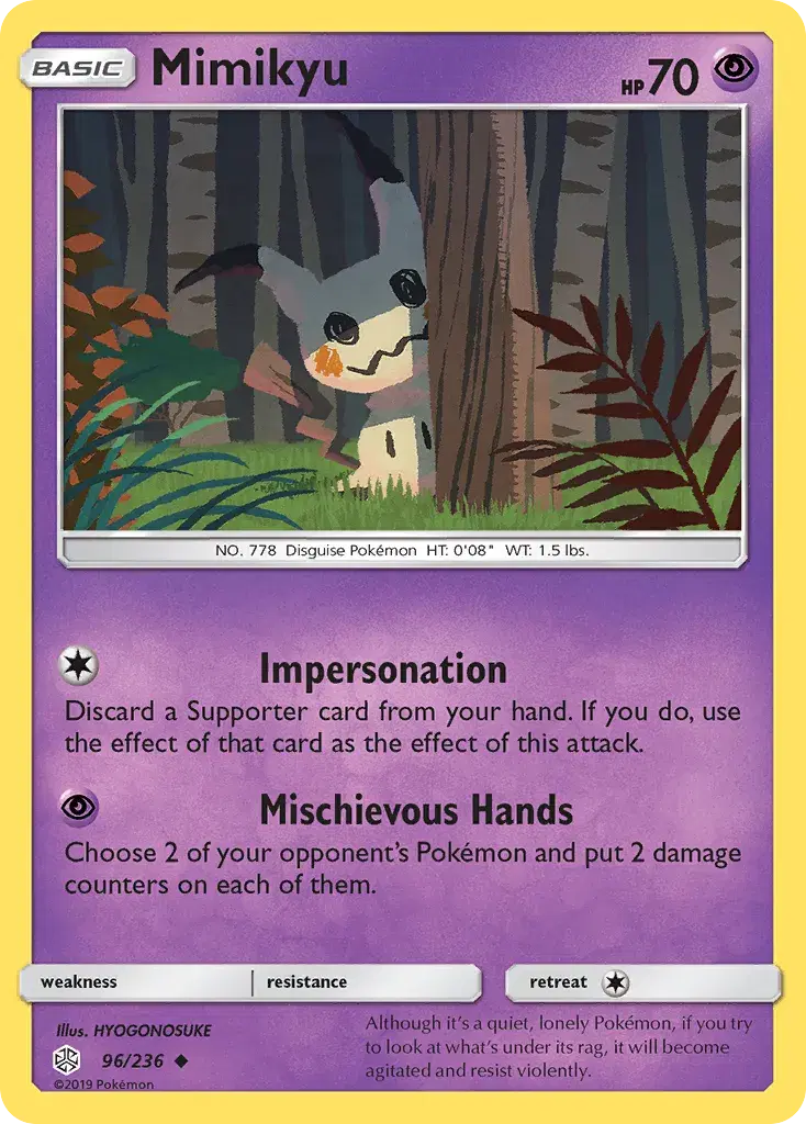 Mimikyu Cosmic Eclipse 96