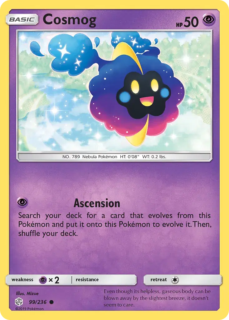 Cosmog Cosmic Eclipse 99