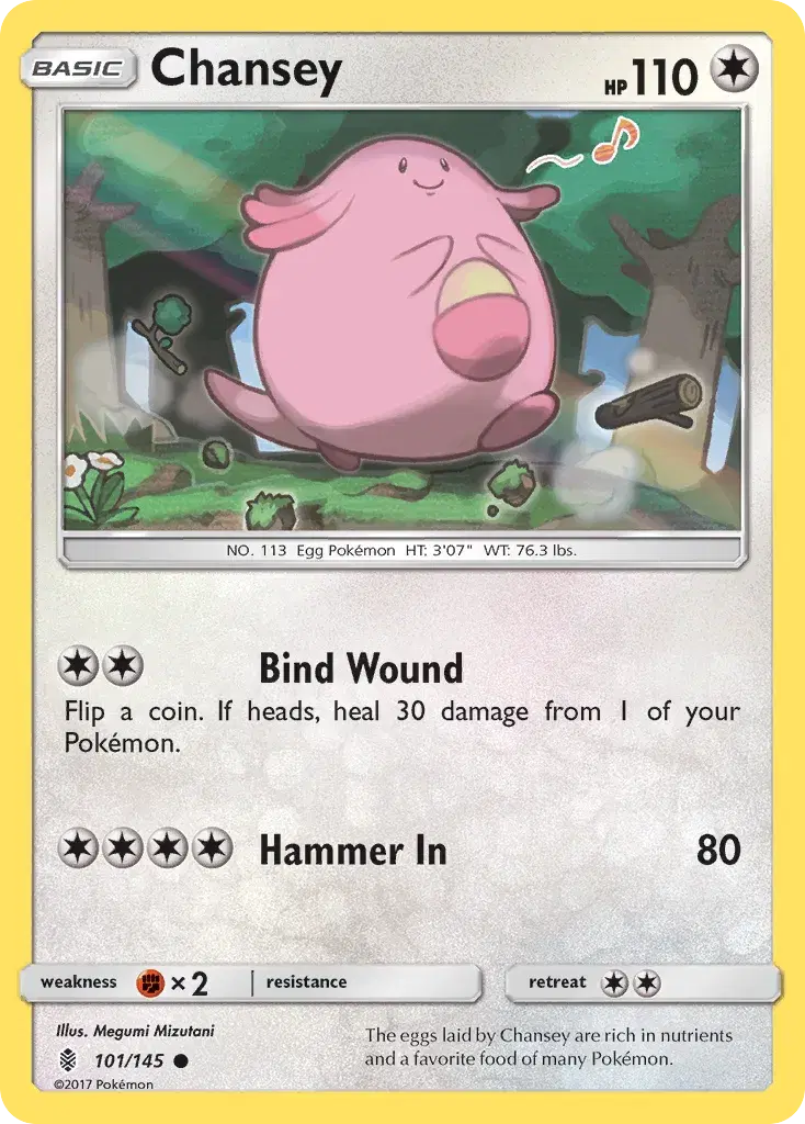 Chansey Guardians Rising 101
