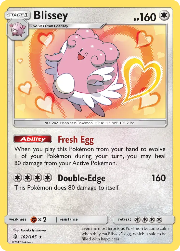 Blissey Guardians Rising 102