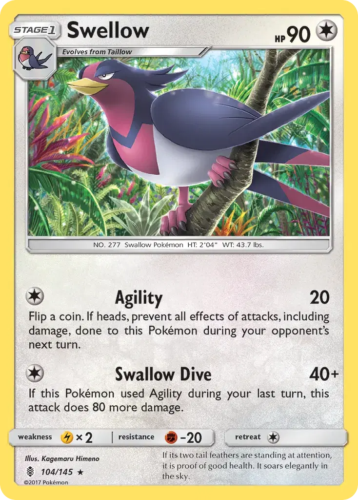 Swellow Guardians Rising 104
