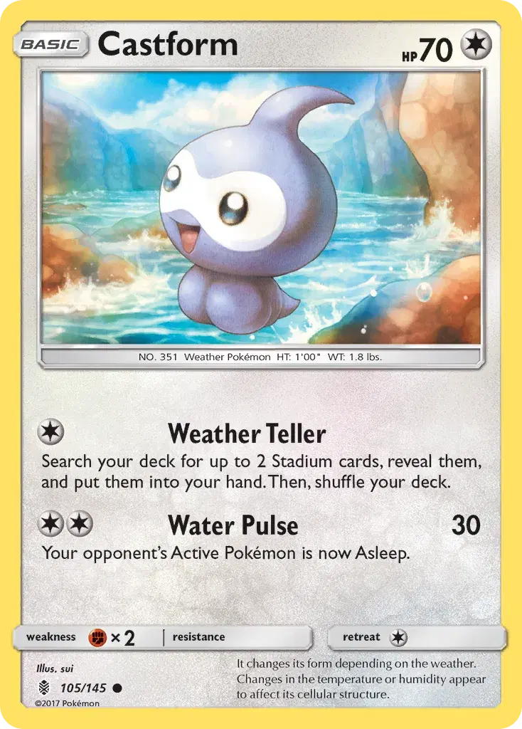 Castform Guardians Rising 105